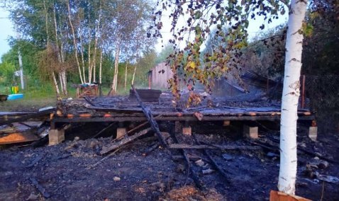 Человек погиб в результате пожара в доме на территории СНТ у Каширы