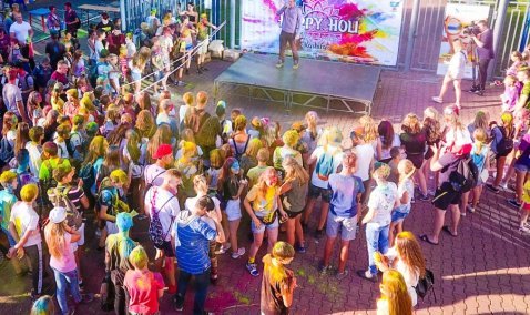 Краски Холи, водная битва, концерты и другие мероприятия пройдут в Каширском парке на празднике Дня защиты детей