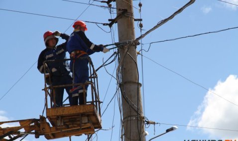 Временные отключения электроэнергии в трех деревнях