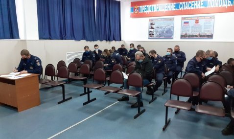 Статус спасателя подтвердили 100 работников Каширского теруправления «Мособлпожспас»