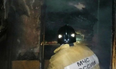 В результате квартирного пожара в Кашире-2 пострадал человек