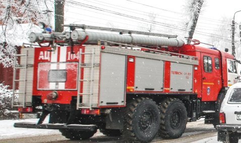 Два здания горели на неделе в городской черте Каширы