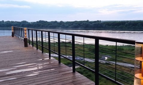 Торжественное открытие набережной Оки состоится в Кашире на День города