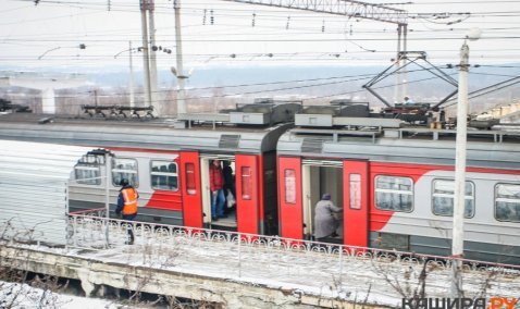 Электричка до Ожерелья задержала движение на Павелецкой ветке