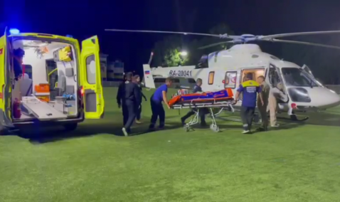 Мальчика-велосипедиста транспортировали вертолетом санавиации после наезда автомобиля в Новоселках