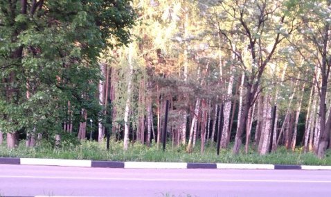 Вокруг Каширского парка продолжается установка ограждения