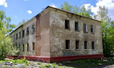 В Ожерелье снесли многоквартирный дом