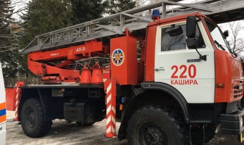 Три единицы техники были задействованы в тушении пожара в Козлянино