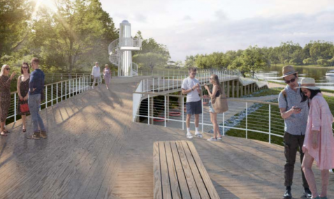 Объявлены торги по выбору подрядчика для благоустройства набережной Оки в Кашире