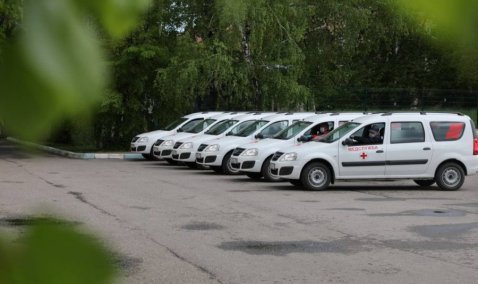 Четыре автомобиля неотложной помощи переданы в Каширскую ЦРБ