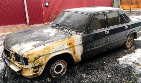 Под Каширой за одну ночь сгорели два автомобиля