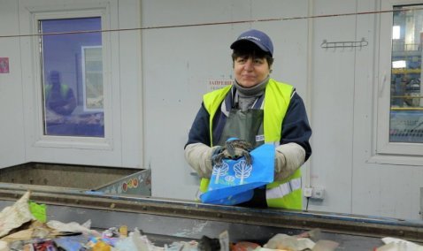 На КПО «Дон» в Кашире при сортировке мусора снова обнаружили живую черепаху