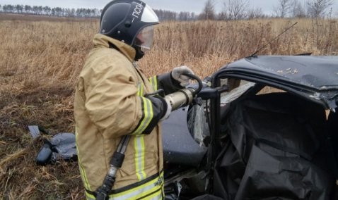 Каширские спасатели пришли на помощь пострадавшим в аварии с участием четырех автомобилей