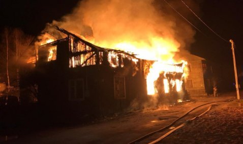 Бесхозные постройки, частный дом – за неделю в Кашире произошло 5 пожаров