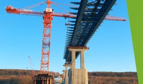 Судоходный пролет полностью пройден: новый мост через Оку строят без задержек