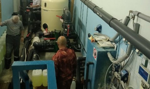 Один из двух бассейнов в Кашире временно закрыт на ремонт