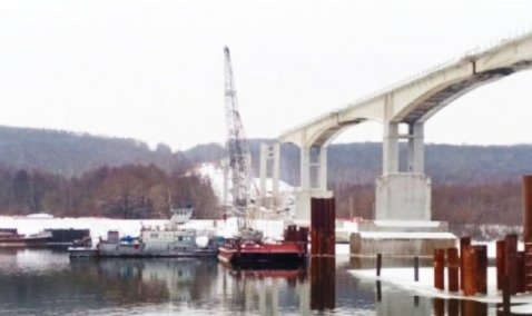 Работы по реконструкции моста через Оку в Кашире ведутся в высоком темпе – ФКУ «Центравтомагистраль»