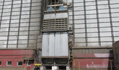 Зерносушилка задымилась на Ожерельевском комбикормовом заводе