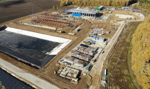 Цеха для переработки, площадка под полигон – как идет строительство мусороперерабатывающего комплекса в Кашире