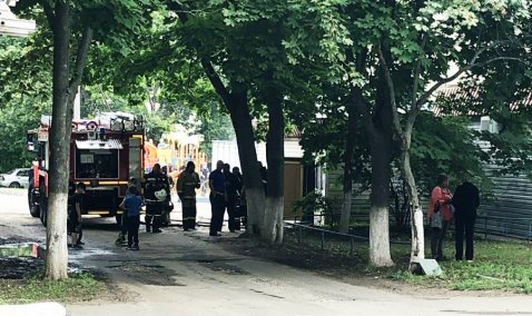 В Кашире-2 короткое замыкание привело к задымлению в аптеке