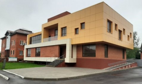 Новое здание медцентра в Кашире-1 готово почти на сто процентов