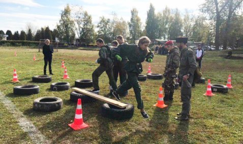 Команда из Каширы заняла второе место в областной военно-патриотической игре «Девушки в Погонах»