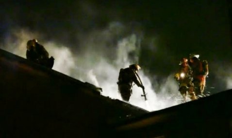 В Рождественскую ночь в деревне Кокино горел жилой дом