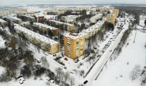 Кашира оказалась одним из лидеров Подмосковья по количеству выпавшего снега