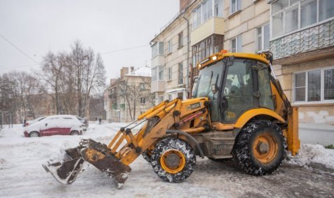 В Кашире обнародовали адресный план очистки дворов от снега