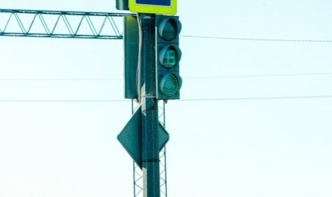 Еще один светофор появился на трассе в городском округе Кашира