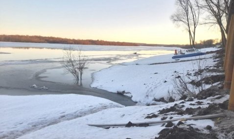 Уровень воды в Оке в районе Каширы за неделю повысился более чем на 3 метра