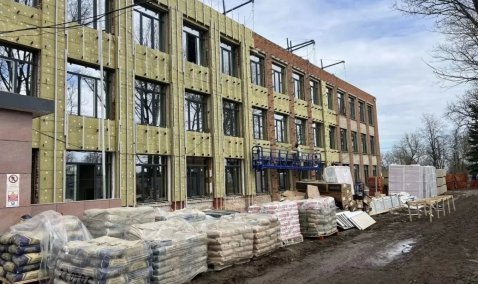 Ремонт школы в Кашире-1 обещают завершить до начала учебного года