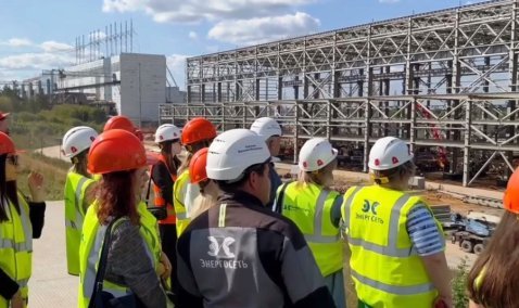 В Кашире начали устраивать экскурсии на строительство новых мощностей ГРЭС