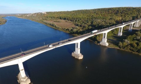 Стала известна дата закрытия моста через Оку в Кашире