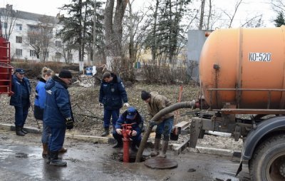 В Кашире проходит проверка системы пожарного водоснабжения