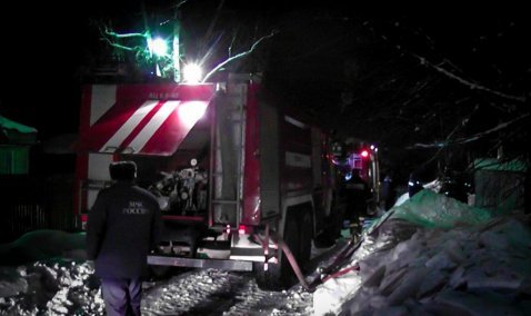 В двух частных домах Каширы в выходные произошел пожар