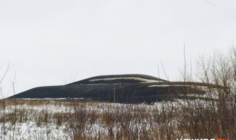 Рекультивированный полигон ТБО в Ожерелье вскоре превратится в зеленый холм