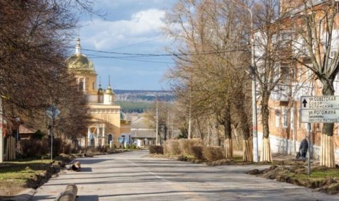 В Кашире назвали сроки завершения основных работ по благоустройству улицы Советской