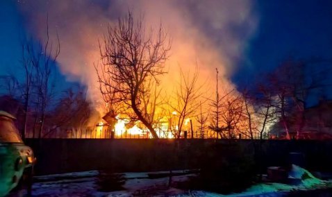 Пожар унес жизни двух мужчин в Каширской деревне