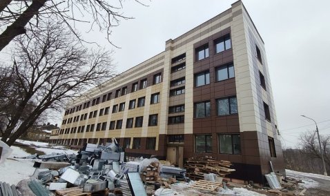 Спустя два с лишним года в Кашире завершается капитальный ремонт больницы