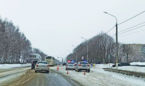 Opel и KIA столкнулись в Кашире-3 у поворота на Центролит