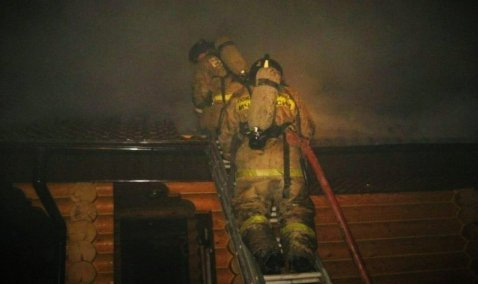 В СНТ у «Каширских родничков» ночью горела баня