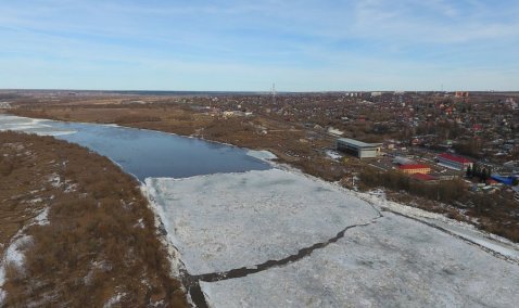 Четыре улицы Каширы и две территории на селе – в зоне потенциального подтопления