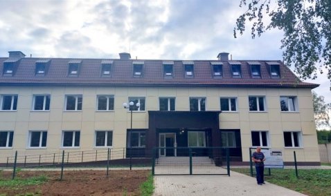 Здание бывшей поликлиники в Кашире переоборудовали под общежитие с кафе