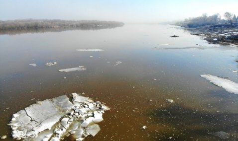 Вода в Оке в Кашире поднялась до рекордной отметки