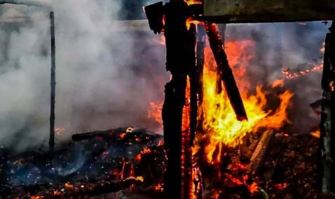 При пожаре на улице Клубной в Кашире-2 сгорел мужчина