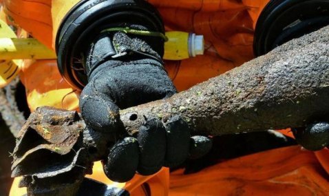 Боеприпас 125 мм обнаружили среди отходов на КПО «Дон» в Кашире