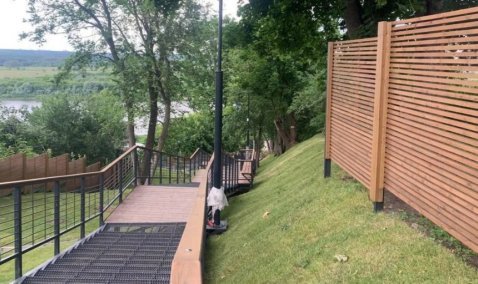 Благоустройство набережной в Кашире планируют завершить осенью