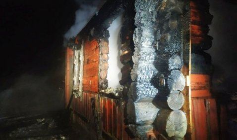 В деревне Андреевское второй раз за неделю горел частный дом