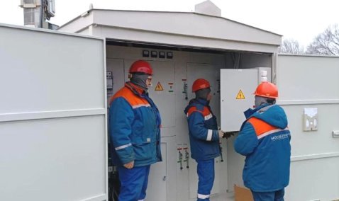 Будущие очистные сооружения под Каширой подключили к электричеству